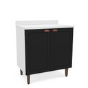 Ver imagem 3 de Balcão para Cozinha 2 Portas 80 Cm Pérola Yescasa