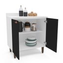 Ver imagem 5 de Balcão para Cozinha 2 Portas 80 Cm Pérola Yescasa