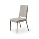 Ver imagem 7 de Conjunto Sala de Jantar Mesa em MDF com Vidro 4 Cadeiras Moscou Marrom/Fendi