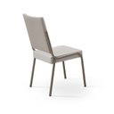 Ver mais imagens de Conjunto Sala de Jantar Mesa em MDF com Vidro 4 Cadeiras Moscou Marrom/Fendi/Bege