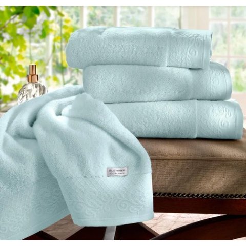 Toalha Banho Algodão Egípcio Nobre Buettner Nobre Darling Verde Erva Doce
