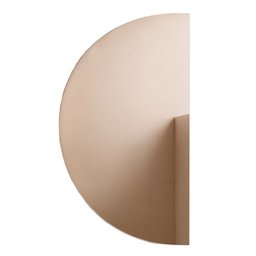 Espelho Orgânico Meia Lua Lapidado para Banheiro 89x48,7 - 2