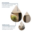 Ver imagem 7 de Conjunto de Espelhos Orgânico Trio Gota 78x58,3 58x43,4 48x36