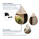 Ver imagem 5 de Conjunto de Espelhos Orgânico Trio Gota 78x58,3 58x43,4 48x36