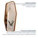 Ver imagem 5 de Espelho Orgânico Moldura Mdf 182x74,6 Harmonia