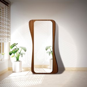 Espelho Emoldurado Mdf Encanto para 182x96,6 Sala de Estar