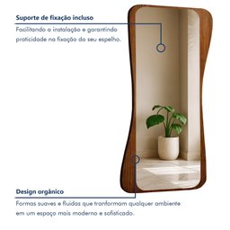 Espelho Moldura Mdf 182x96,6cm Encanto - 8