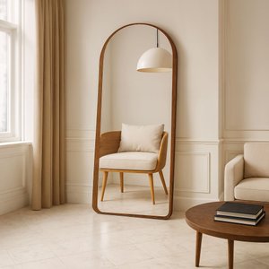 Espelho Orgânico 171x74Cm Moldura MDF Fiore