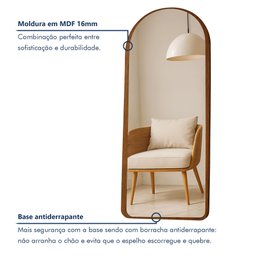 Espelho Moldura Mdf 182x81,6 Fiore - 6