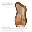 Ver imagem 7 de Espelho Moldura Mdf 159x81cm Lady