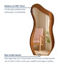 Ver imagem 7 de Espelho Moldura Mdf 159x81cm Lady