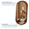Espelho Orgânico Moldura Mdf 170x85 Sereno - 8