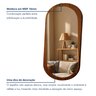 Espelho Orgânico Moldura Mdf 170x85 Sereno - 6