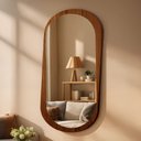 Ver imagem 2 de Espelho Orgânico Moldura Mdf 170x85 Sereno