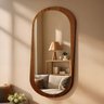 Espelho Orgânico Moldura Mdf 170x85 Sereno - 2