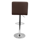 Ver imagem 3 de Kit 2 Banquetas Confort Gomos Estofada Giratória Marrom Café