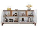 Ver imagem 2 de Buffet Lizz 1,70 Branco/cedro - Casa D