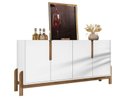 Ver imagem 1 de Buffet Lizz 1,70 Branco/cedro - Casa D