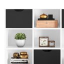 Ver imagem 4 de Nicho Organizador C/ 3 Gavetas Branco/preto