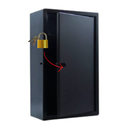 Ver imagem 3 de Caixa Correio Carta Grade/embuti Portão Preta +3 Número Pvc C/cadeado