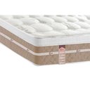 Ver imagem 6 de Conjunto Box Baú Queen: Colchão Espuma Castor Molas Ensacadas Silver Star Air + Base Crc Suede