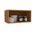 Ver imagem 2 de Armário Aéreo Cozinha 60 Cm Mônica 1 Porta Basculante Canela - Kappesberg