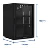 Refrigerador Expositor Vertical para Bebidas 85 Litros Vb11rl Counter Top Preto 220v 220v - 4