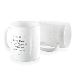 Caneca Feliz natal e próspero
