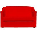 Ver imagem 6 de Kit Namoradeira Decorativa + 4 Poltronas para Sala Manicure Recepção Consultório Mila Suede