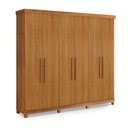 Ver imagem 3 de Guarda Roupa  6 Portas 5 Gavetas 100% MDF Valencia