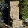 Fonte de Água Buda Flor de Lotus Cascata Grande Led Jardim - 3