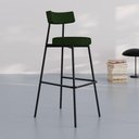 Ver imagem 2 de Banqueta Alta Stout Ae: 100 / Aa: 75cm C/02 Un. Bqst7510.2 Verde Musgo City Verde Musgo City