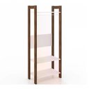 Ver imagem 1 de Guarda Roupa Modulado Closet Az1029 Branco Nogal Branco Noga
