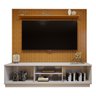 Conjunto Rack Arezzo 220cm com Painel Ripado para Tv de até 75 Polegadas Paris - 16