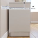 Ver imagem 7 de Conjunto Rack Arezzo 220cm com Painel Ripado para Tv de até 75 Polegadas Paris