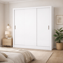 Ver imagem 1 de Guarda Roupa 3 Portas 3 Gavetas Sapphire -grand Line