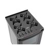 Fogão de Piso Dako 4 Bocas Glass com Mesa de Vidro e Mega Chama Preto – Bivolt - 4
