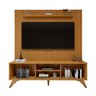 Rack com Painel para TV até 75 Polegadas com Ripado 100% MDF 180cm Gaia Paris - 18
