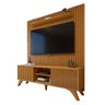 Rack com Painel para TV até 75 Polegadas com Ripado 100% MDF 180cm Gaia Paris - 2