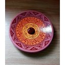 Ver imagem 6 de Incensário de Cerâmica Peruano Roxo 14 Cm para 3 Incenso