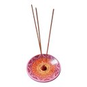 Ver imagem 1 de Incensário de Cerâmica Peruano Roxo 14 Cm para 3 Incenso