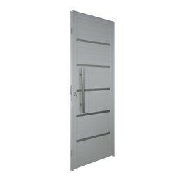 Porta Pivotante Solara Alumínio Puxador Tubolar 210 X 100 Lado Esquerdo - 3