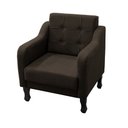 Ver imagem 2 de Poltrona Decorativa Bella Sala Recepção Escritorio - Lobo Shopp:marrom