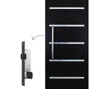 Ver imagem 5 de Porta Pivotante Solara Alumínio Puxador Tubolar 210 X 110 Lado Direito