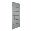 Ver imagem 3 de Porta Pivotante Solara Alumínio Puxador Tubolar 210 x 120 Abertura Direita Branco