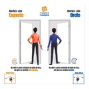 Ver imagem 6 de Porta Pivotante Solara Alumínio com Visor Puxador Barra Chata 210 X 100 Lado Direito