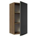 Ver imagem 5 de Armário Aéreo Madesa Lux 40 x 83 cm 1 Porta Rustic/Preto