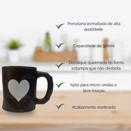 Jogo 2 Caneca Amassada 320ml para Chá Cappuccino - Marrom - 4