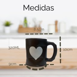 Jogo 2 Caneca Amassada 320ml para Chá Cappuccino - Marrom - 2