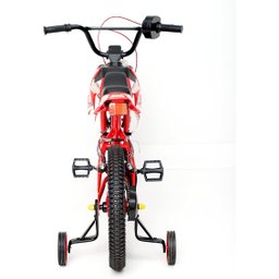Bicicleta Infantil Moto Cross Aro 16 Vermelha C/ Rodinhas - 3